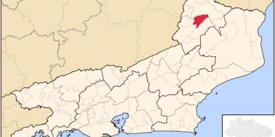 Карта Сан-Хасэ-дэ-Ubá