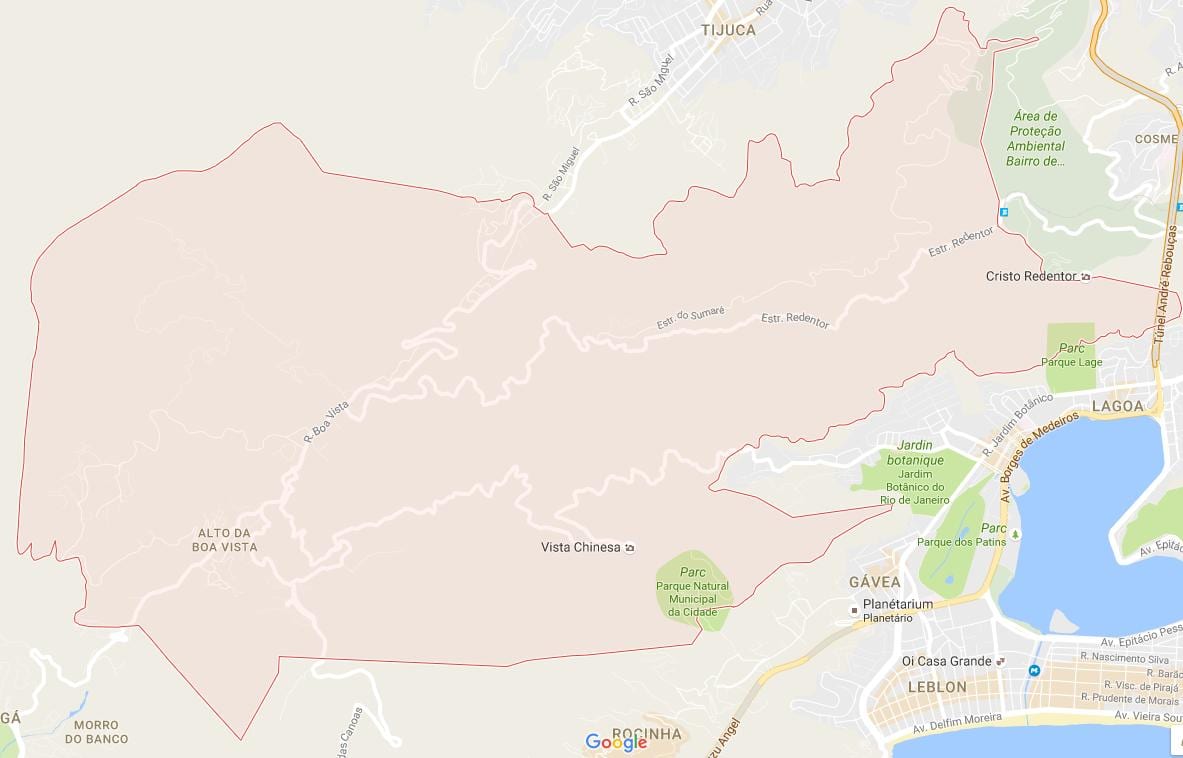 Карта Алту-так-боа-Вістой