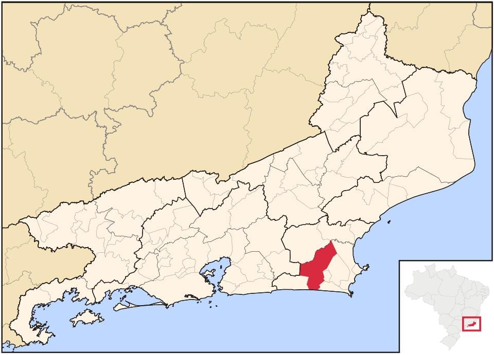 Карта Араруама