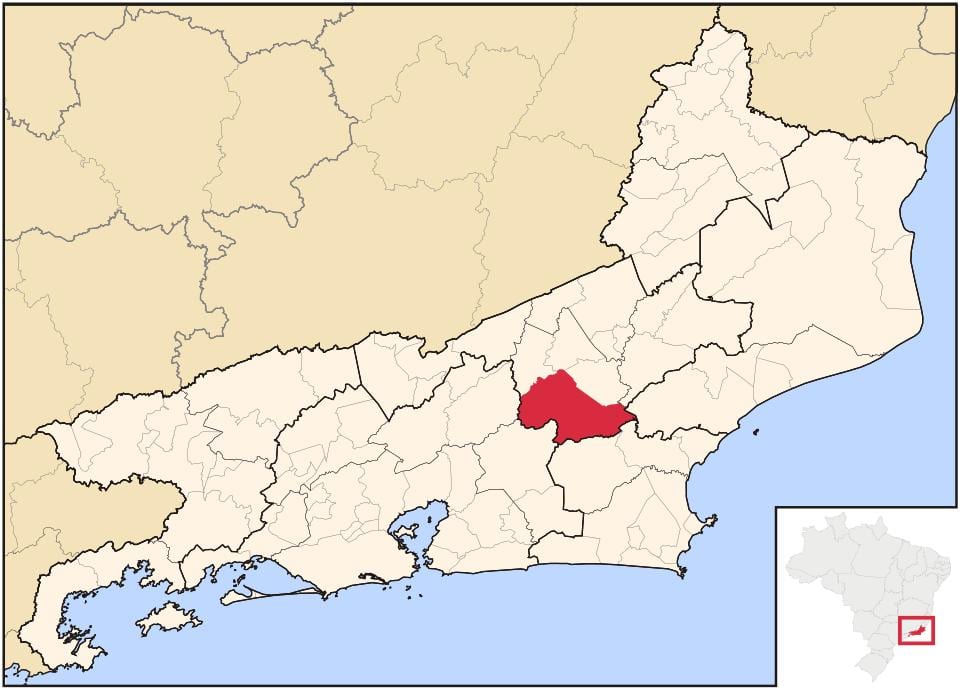 Карта Nova Friburgo