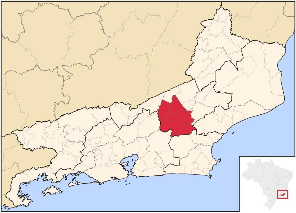 Карта Nova Friburgo