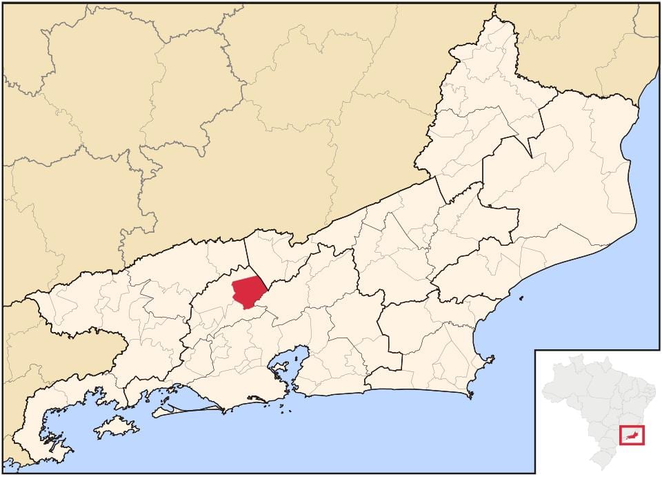Карта паці-ДУ-алферис