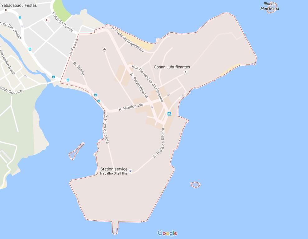 Карта Рыбейру