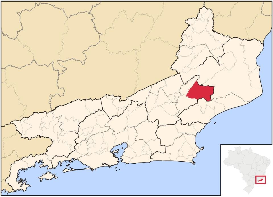 Карта Санта-Марыя-Мадалена