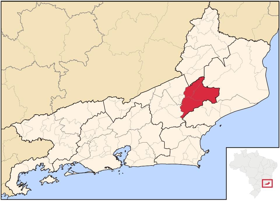 Карта Санта-Марыя-Мадалена