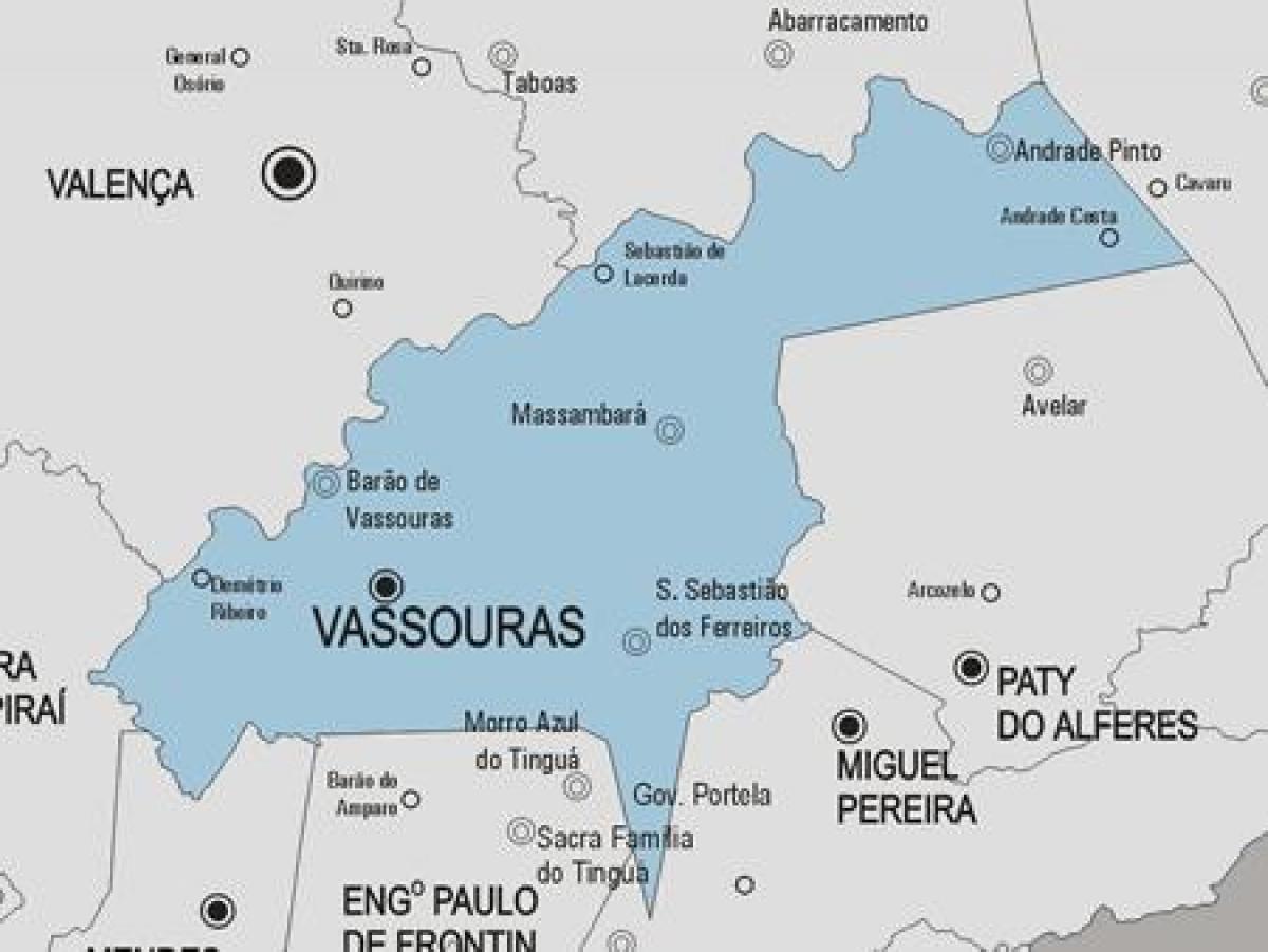 Карта Варре-Сай муніцыпалітэт