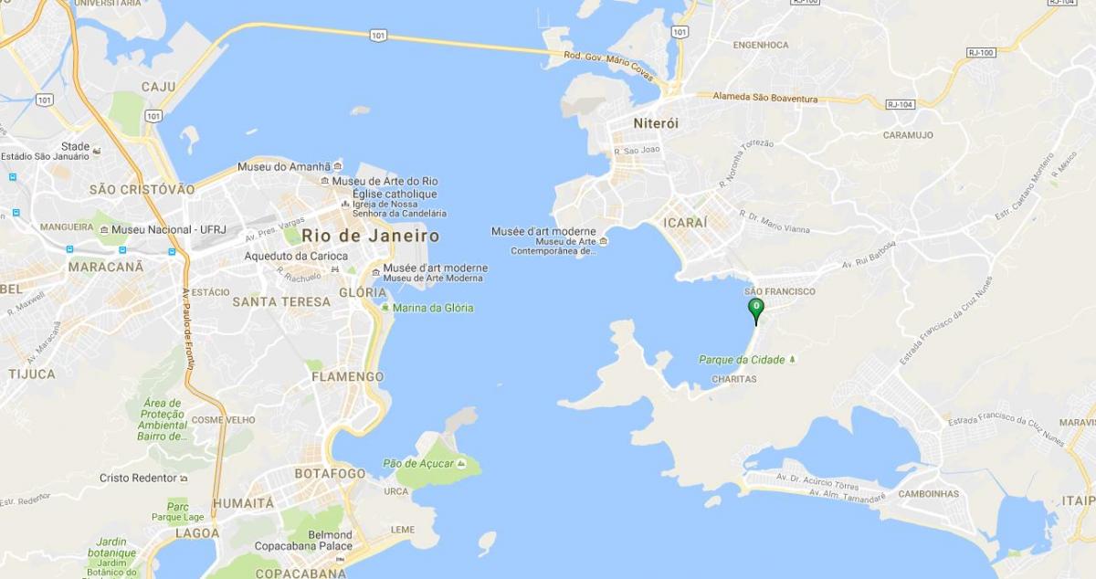 Карта пляжу Charitas