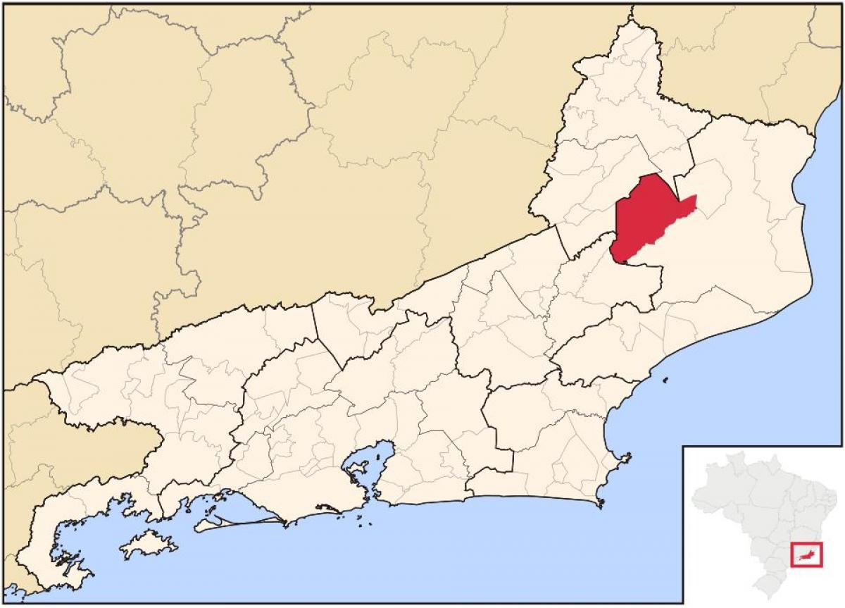 Карта Сан-Fidélis