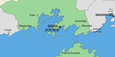 Карта Ангра-дус-рэйс муніцыпалітэт