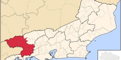 Карта Вале-ДУ-Paraíba Флуминенсе