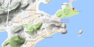 Карта Гара цукровая галава