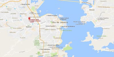 Карта заапарка Рыа-дэ-Жанейра