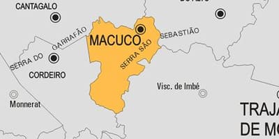Карта муніцыпалітэта Макуко