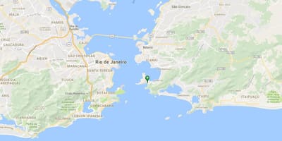 Карта пляжу Фортэ-Рыу-Бранка