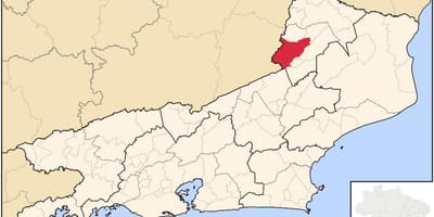 Карта Санту-Антоніу-дэ-Pádua