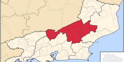 Карта Сентро Флуминенсе