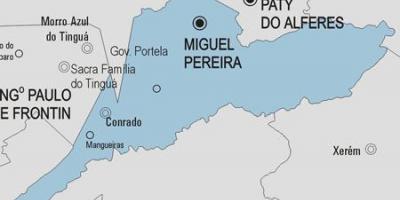 Карта Мигел-Перэйра муніцыпалітэт
